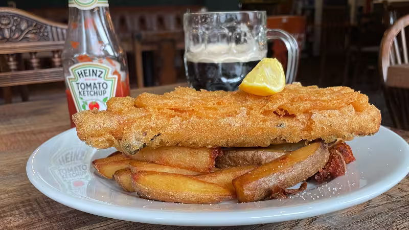 Hanks Dirty Ipswich – Vegan Fish and Chips